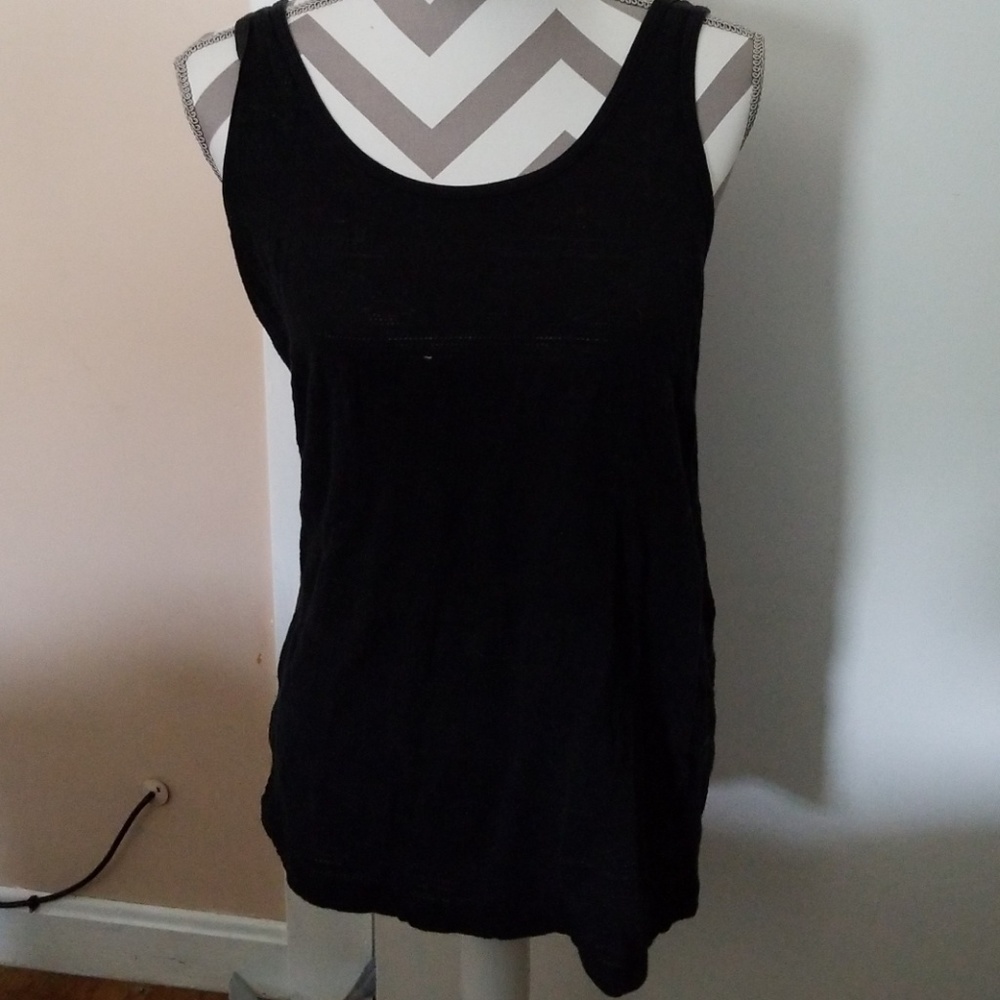 Solid Black Tank Top